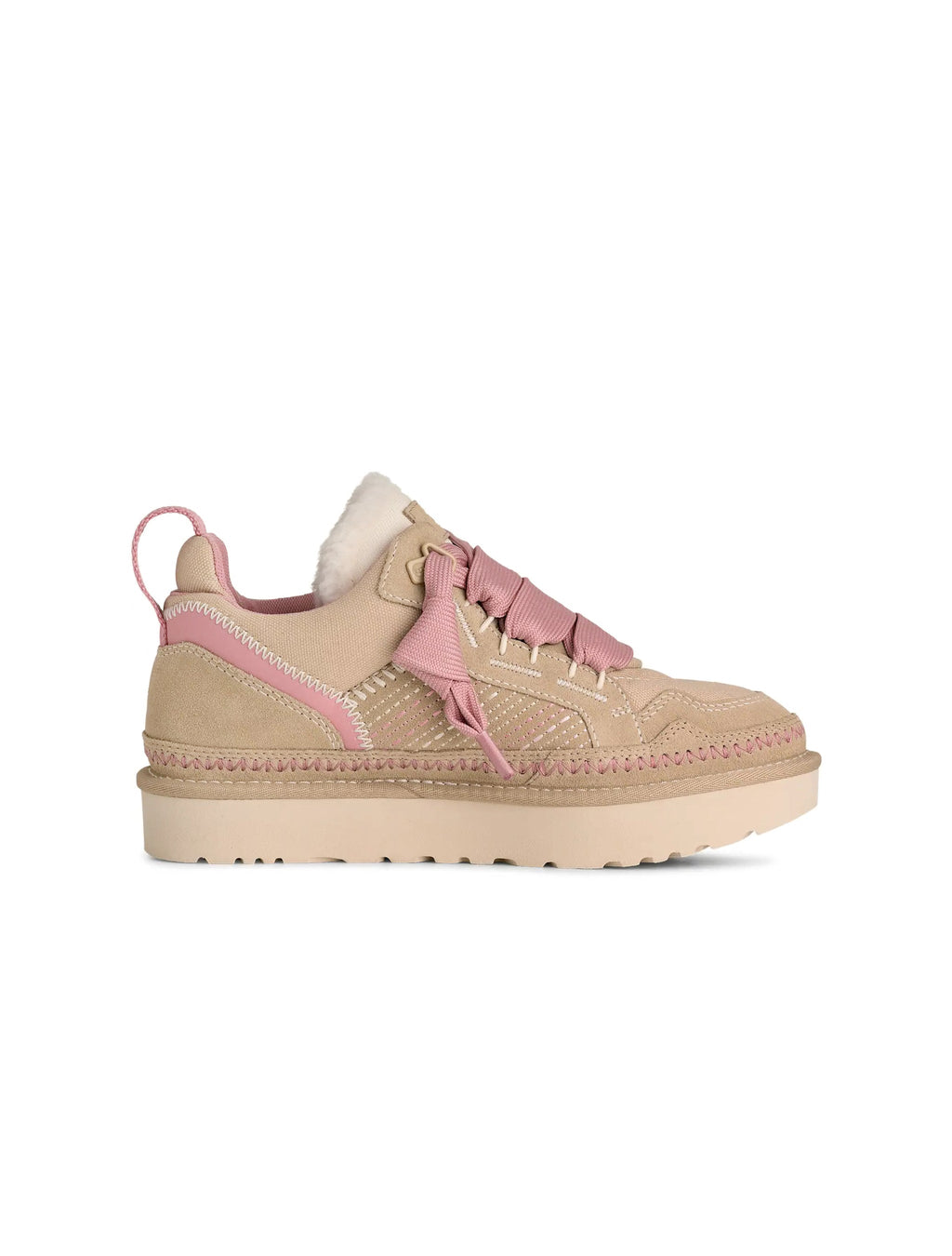 UGG Womens Lowmel Meadow Sneaker - Sand Castle