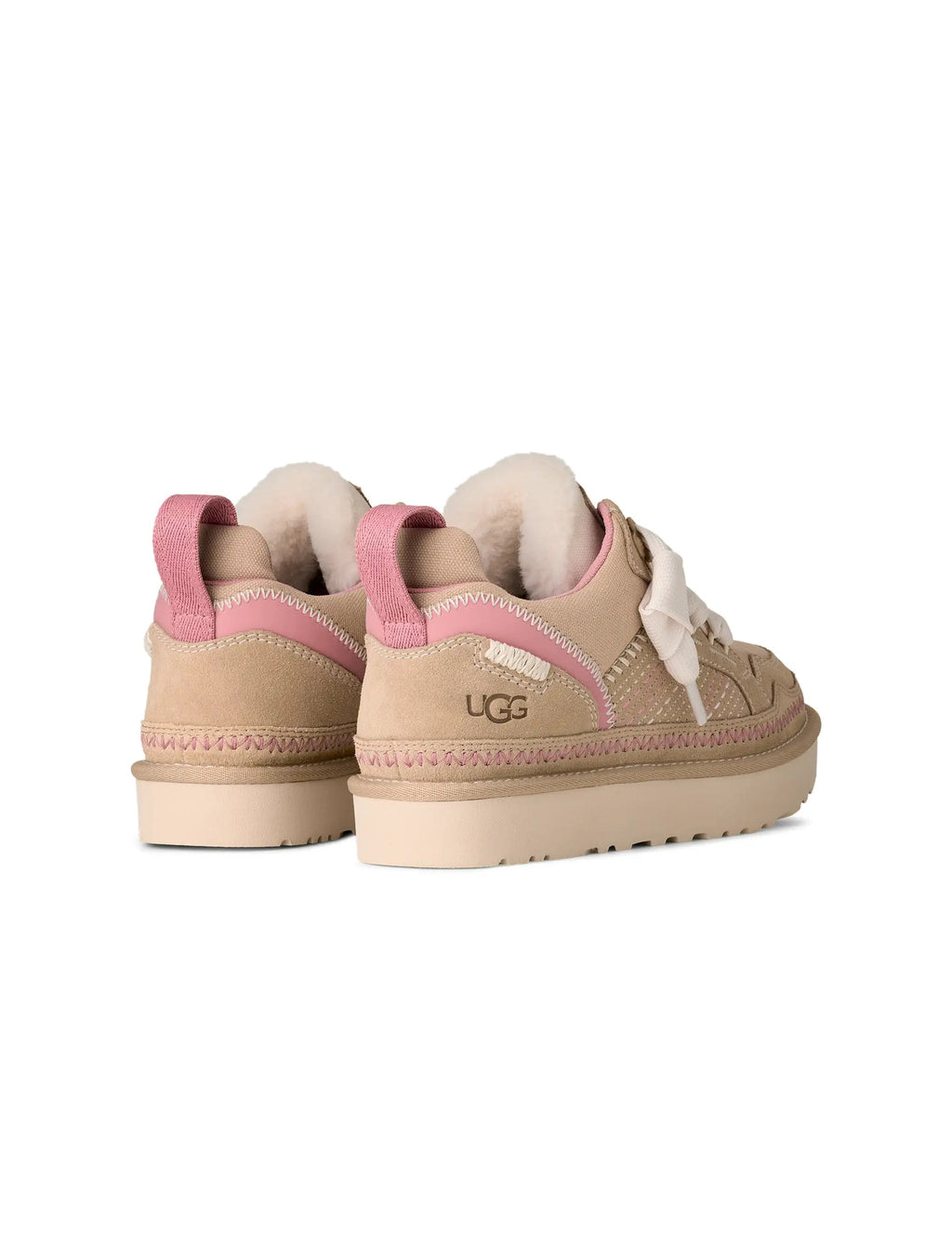 UGG Womens Lowmel Meadow Sneaker - Sand Castle