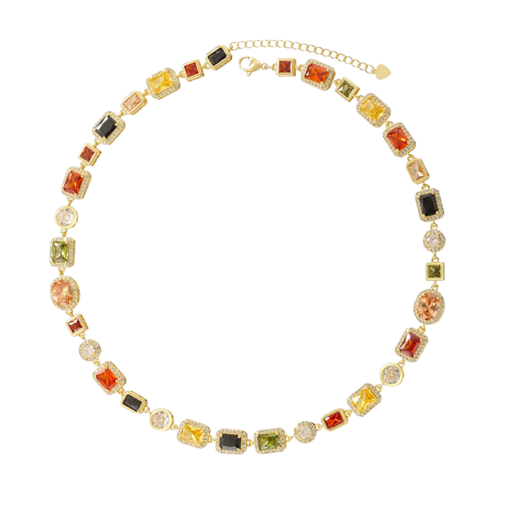 Raven Gemstone Necklace/Bracelet