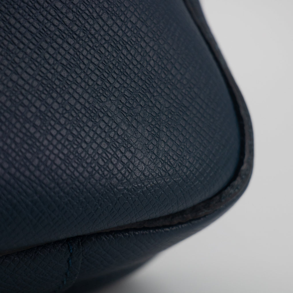 Louis Vuitton Navy Taiga Briefcase Bag #2022