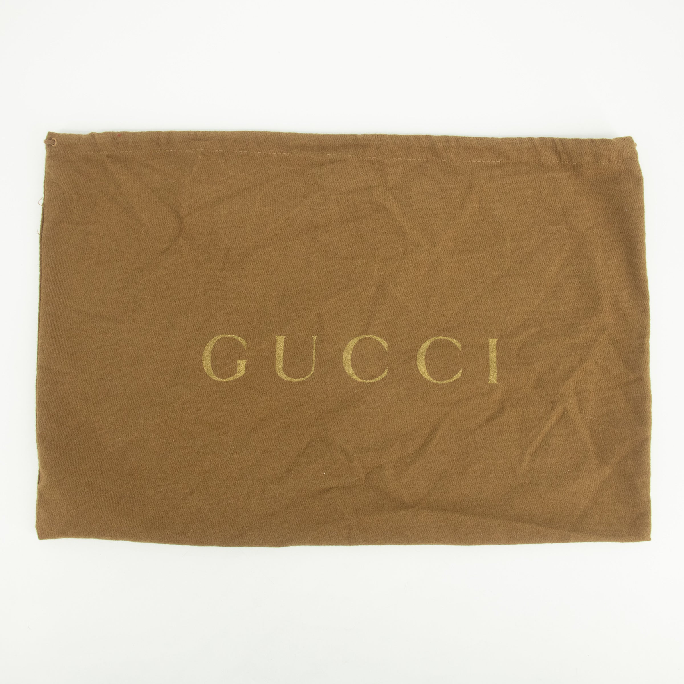 Gucci GG Canvas Orange x Brown Tote Bag  #2578