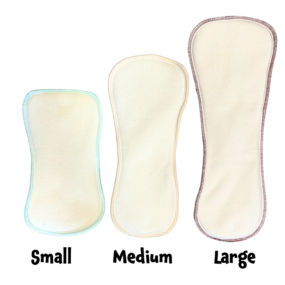 Snap-in Pads for All-in-Two Diaper Covers