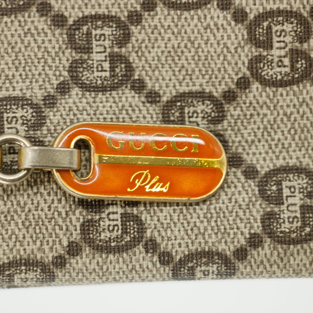 Gucci GG Canvas Coated Plus Clutch Bag #3187