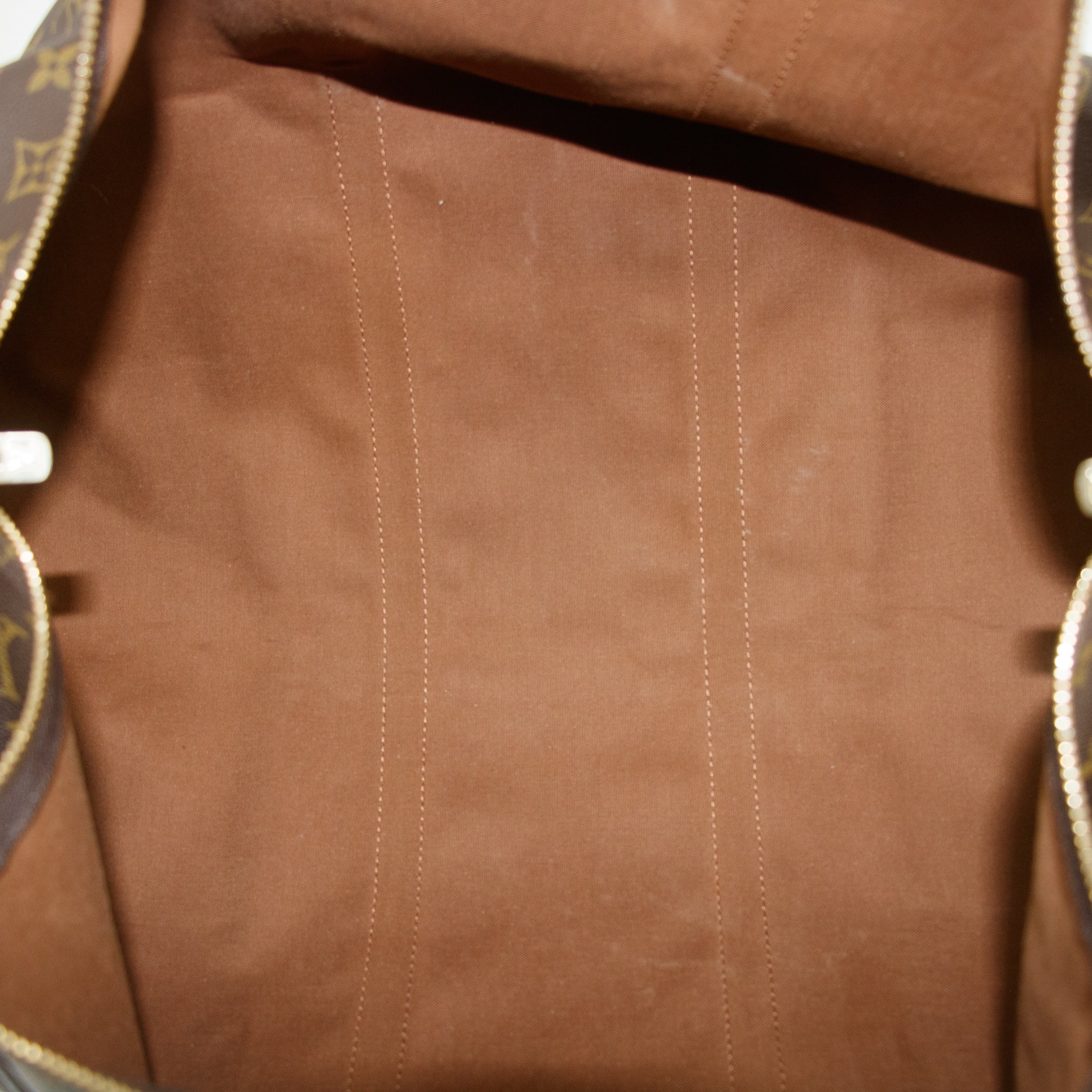 Louis Vuitton Monogram Keepall 55 Boston Bag Brown #3374