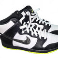Nike Dunk High Black White Volt mens Size 11.5