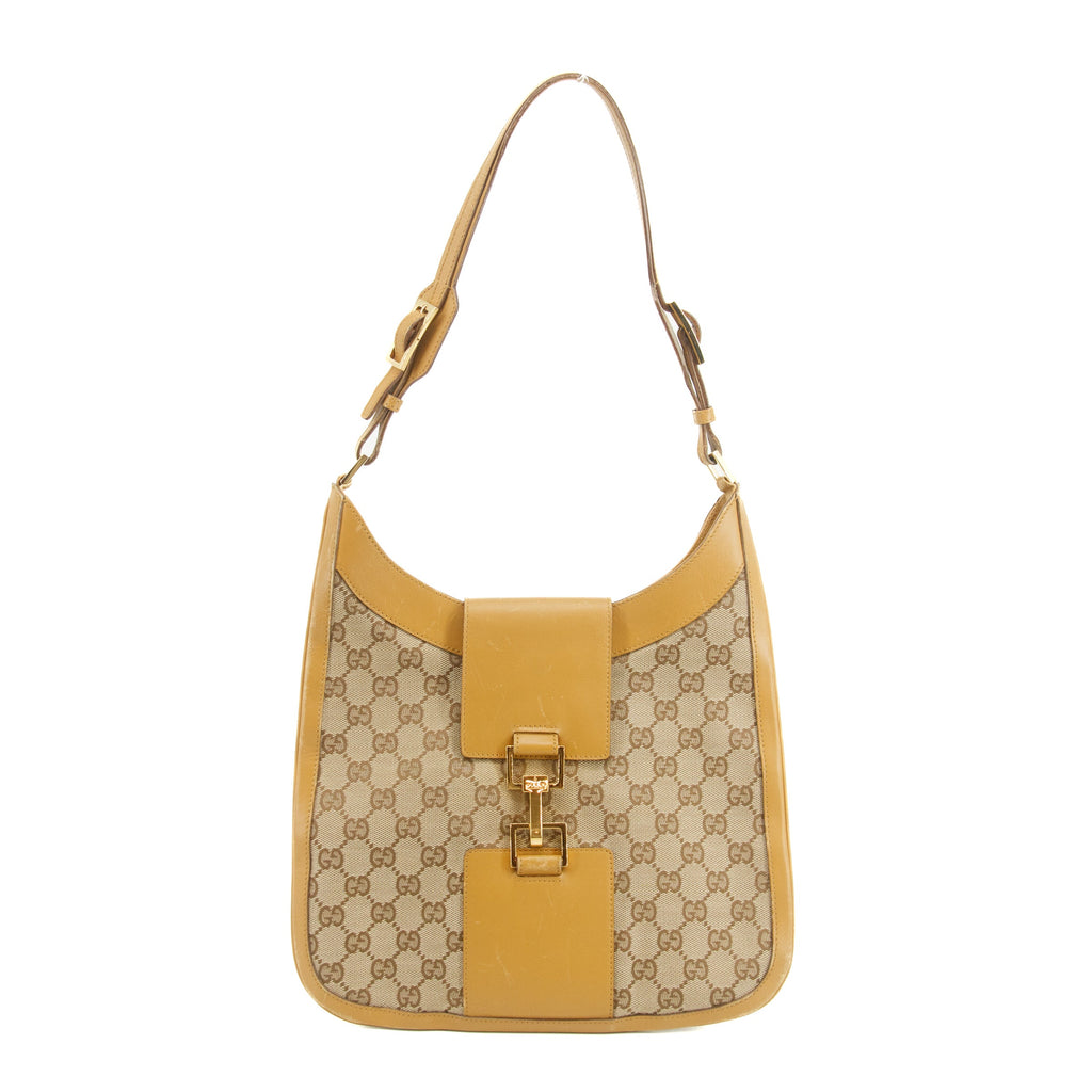 Gucci GG Canvas Beige One Shoulder Bag #3551