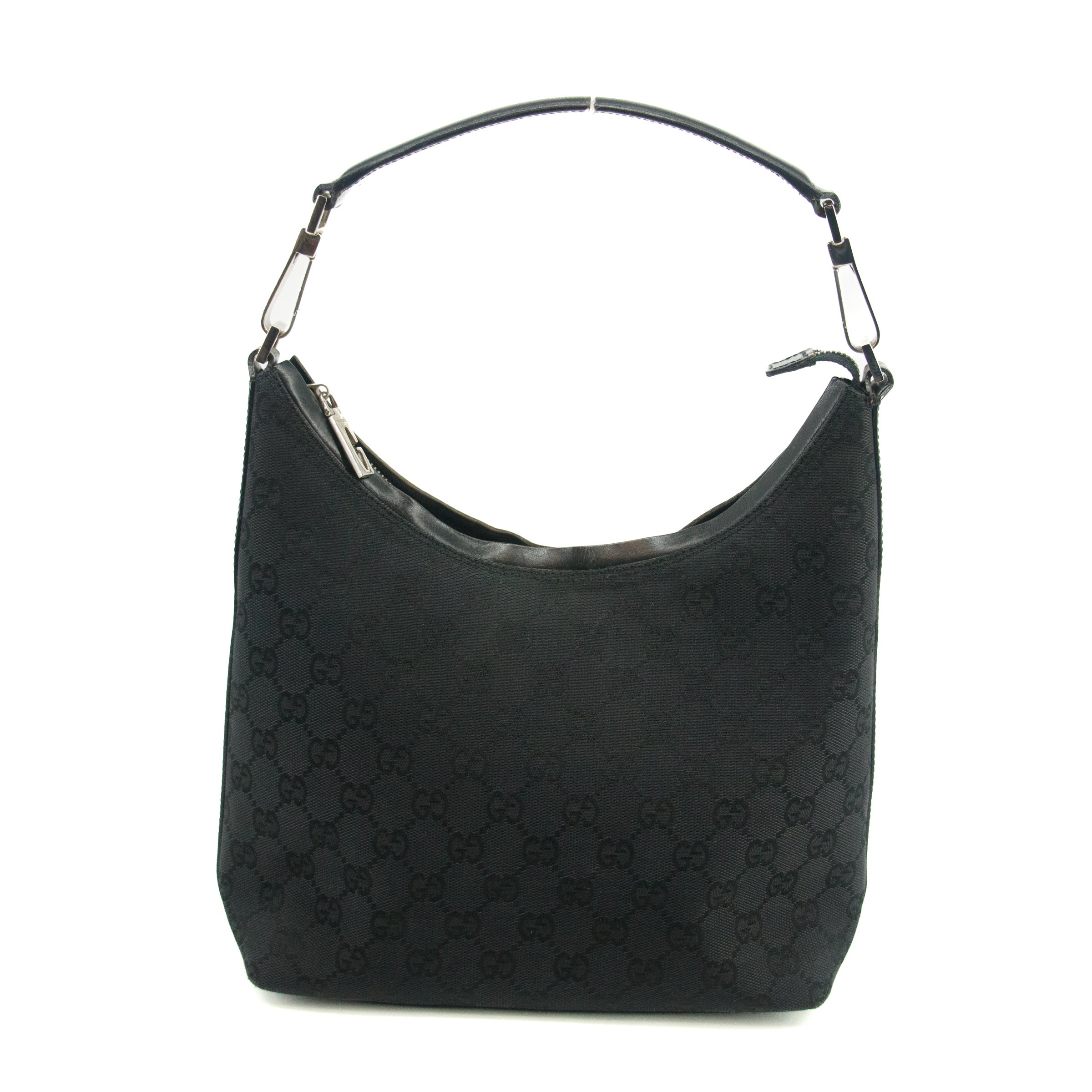 Gucci GG Canvas Black One Shoulder Bag #3554