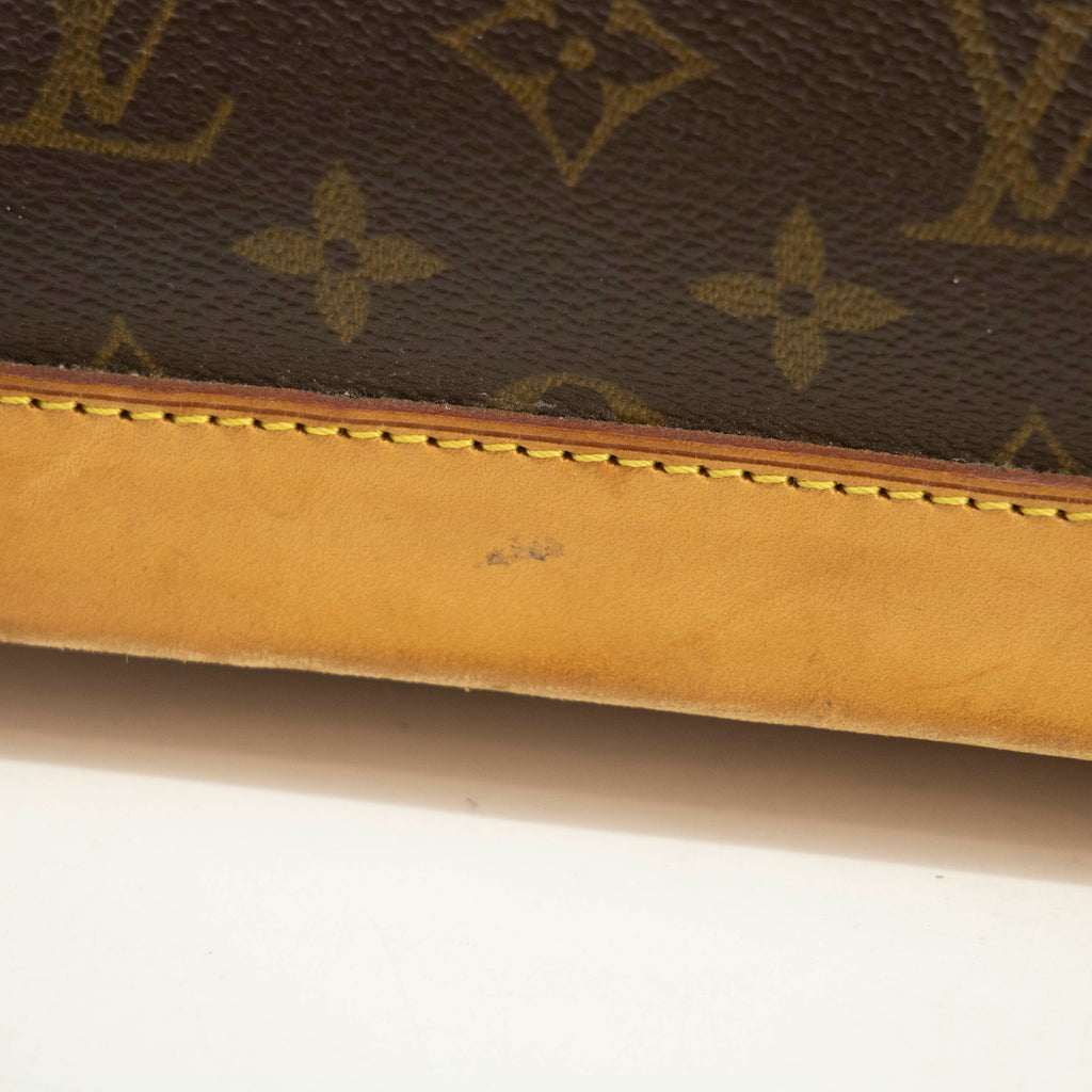Louis Vuitton Monogram Canvas Brown Alma PM Tote Bag #3987