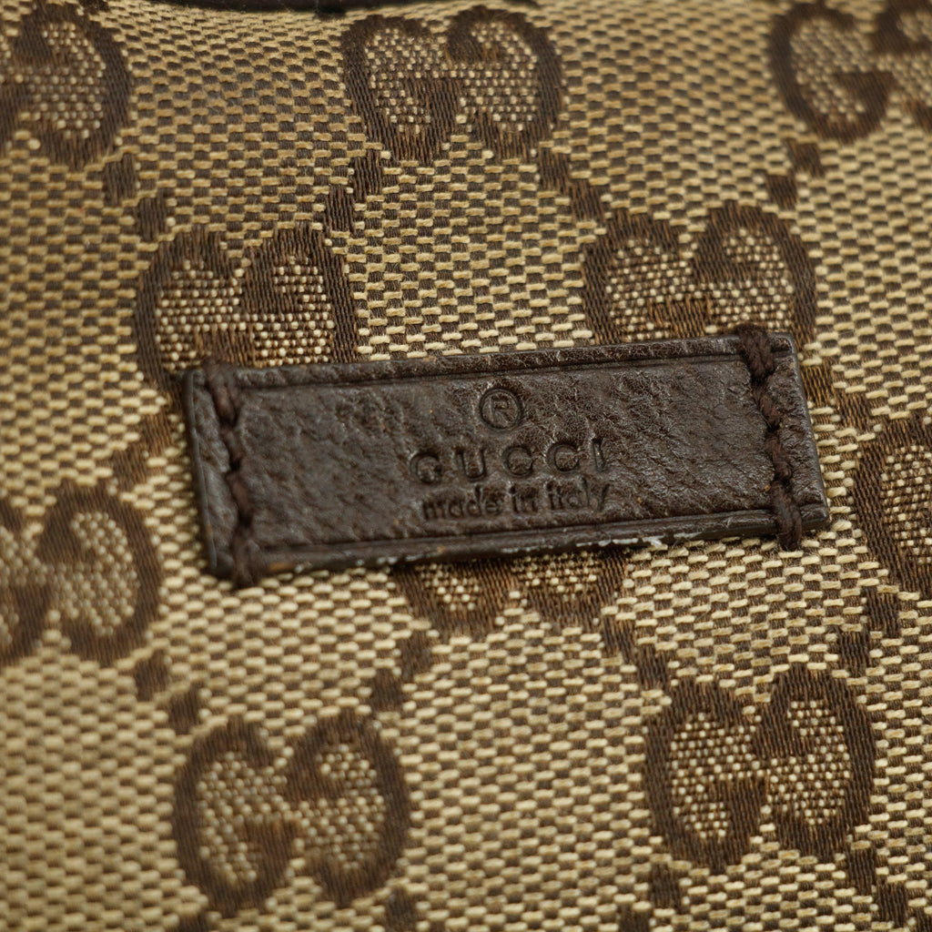 Gucci Beige GG Canvas x Leather Shoulder Bag #4630