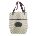Gucci Navy GG Canvas Coated Vintage Tote Bag #4705