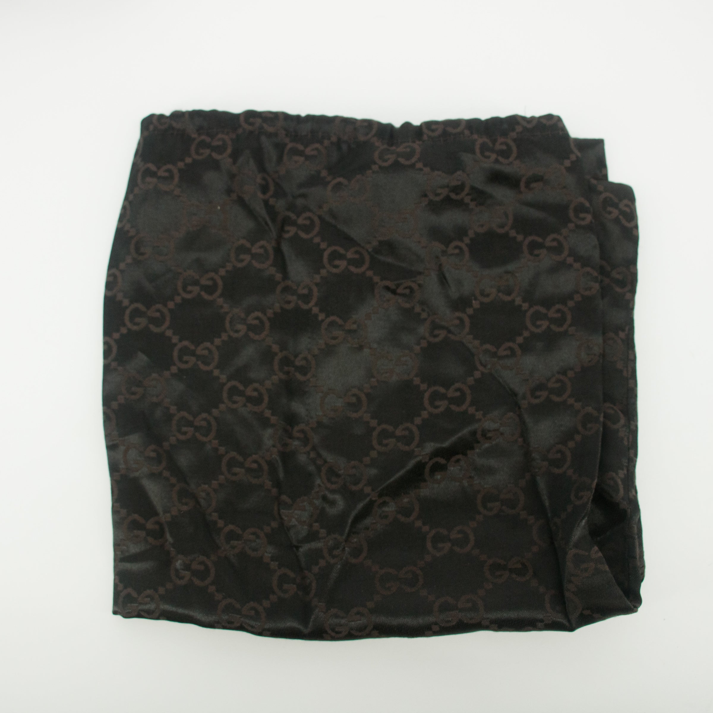 Gucci Cloth GG One Shoulder Bag Black  #6137