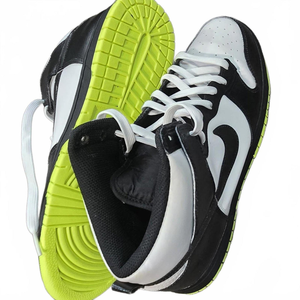 Nike Dunk High Black White Volt mens Size 11.5