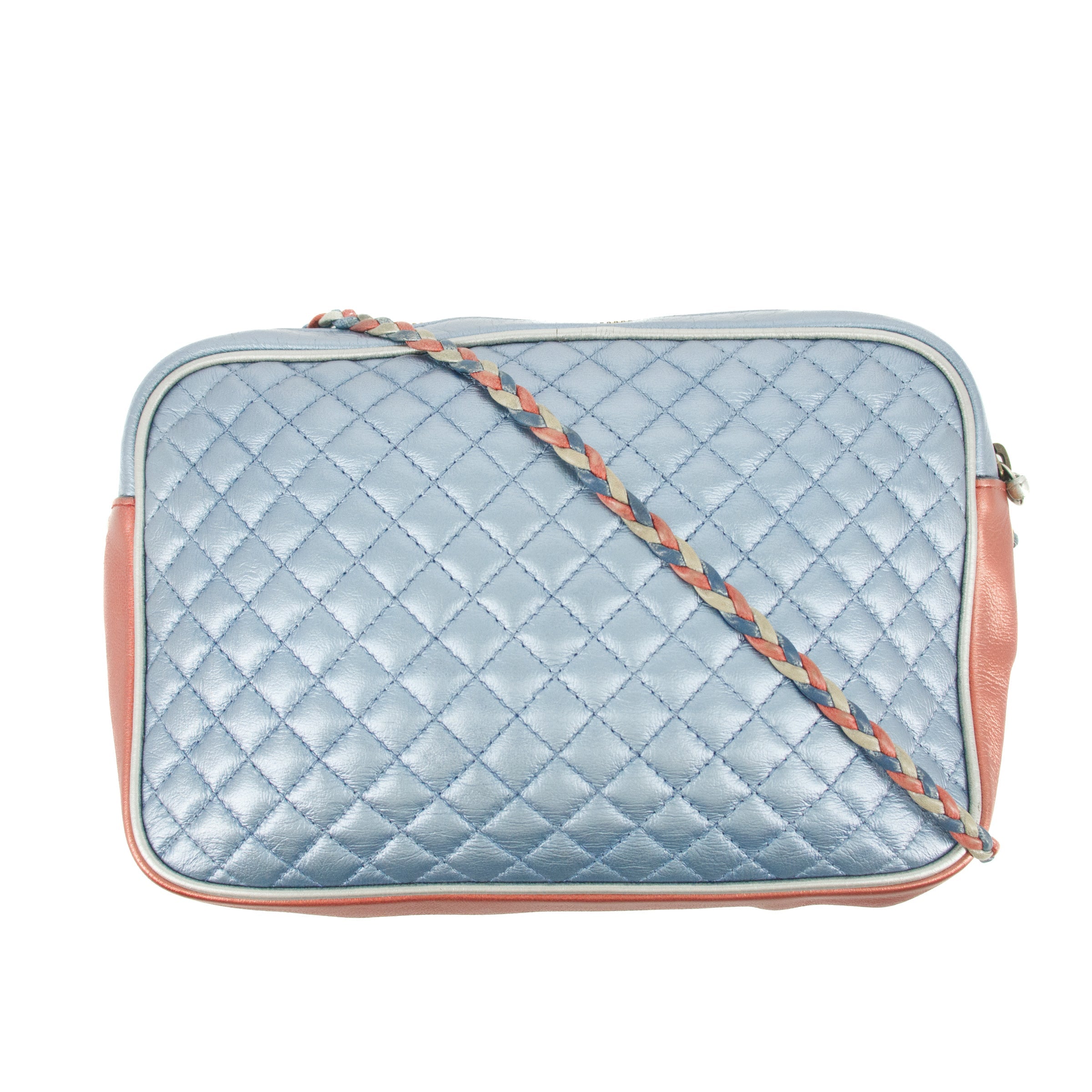 Gucci Multicolor Leather Blue x Red Crossbody Bag #9265