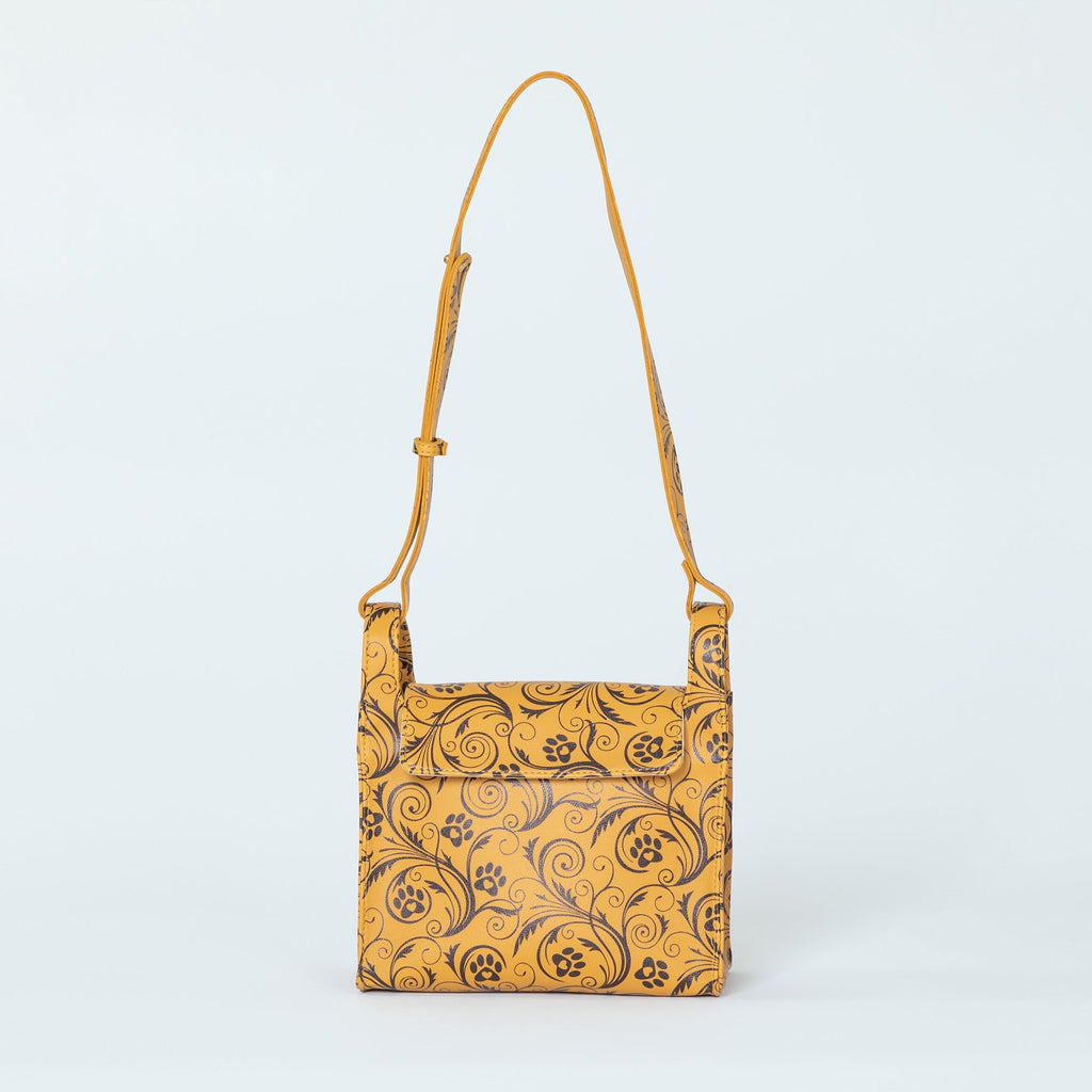 Paws & Vines Faux Leather Purse