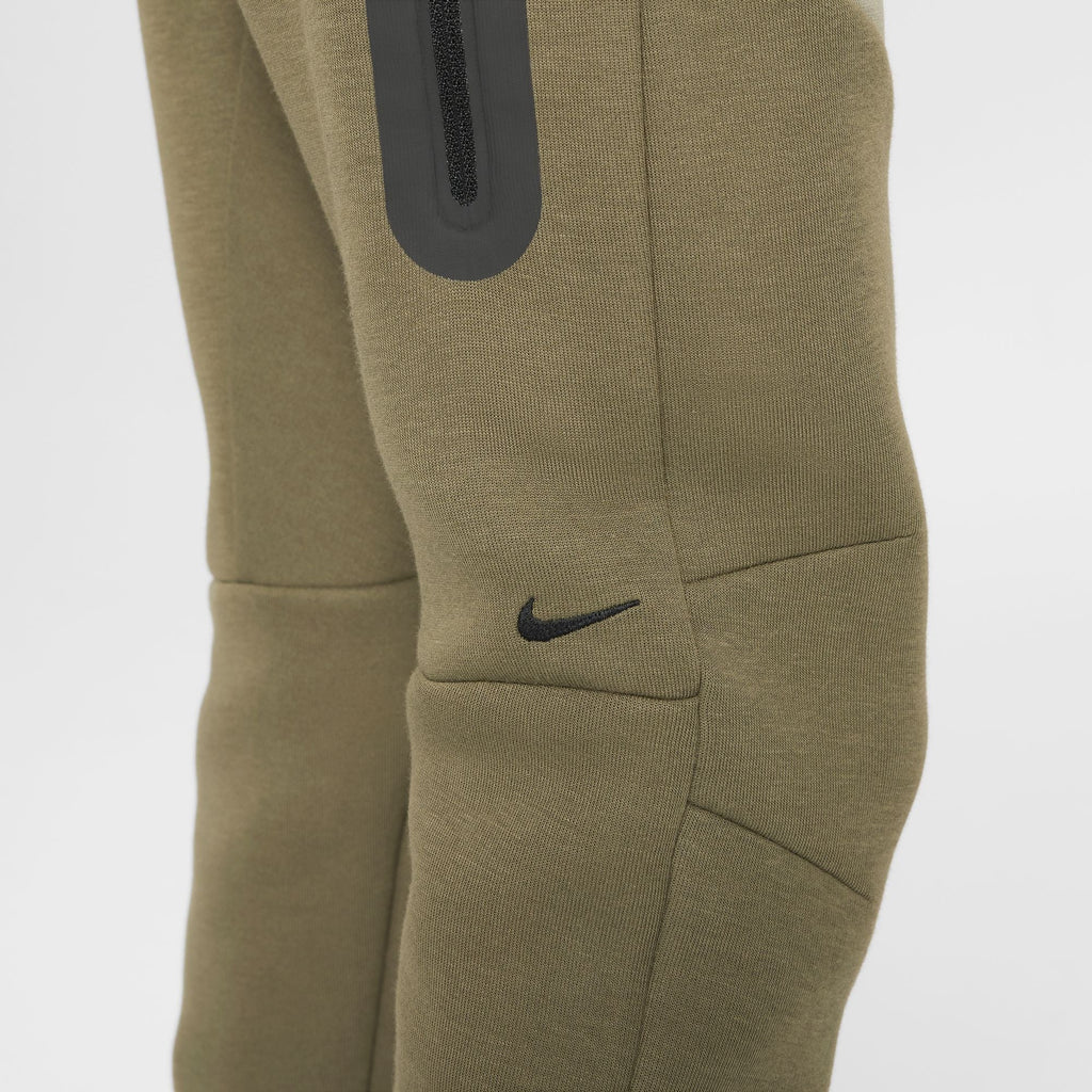 Nike Big Kids Tech Fleece Joggers - Medium Olive