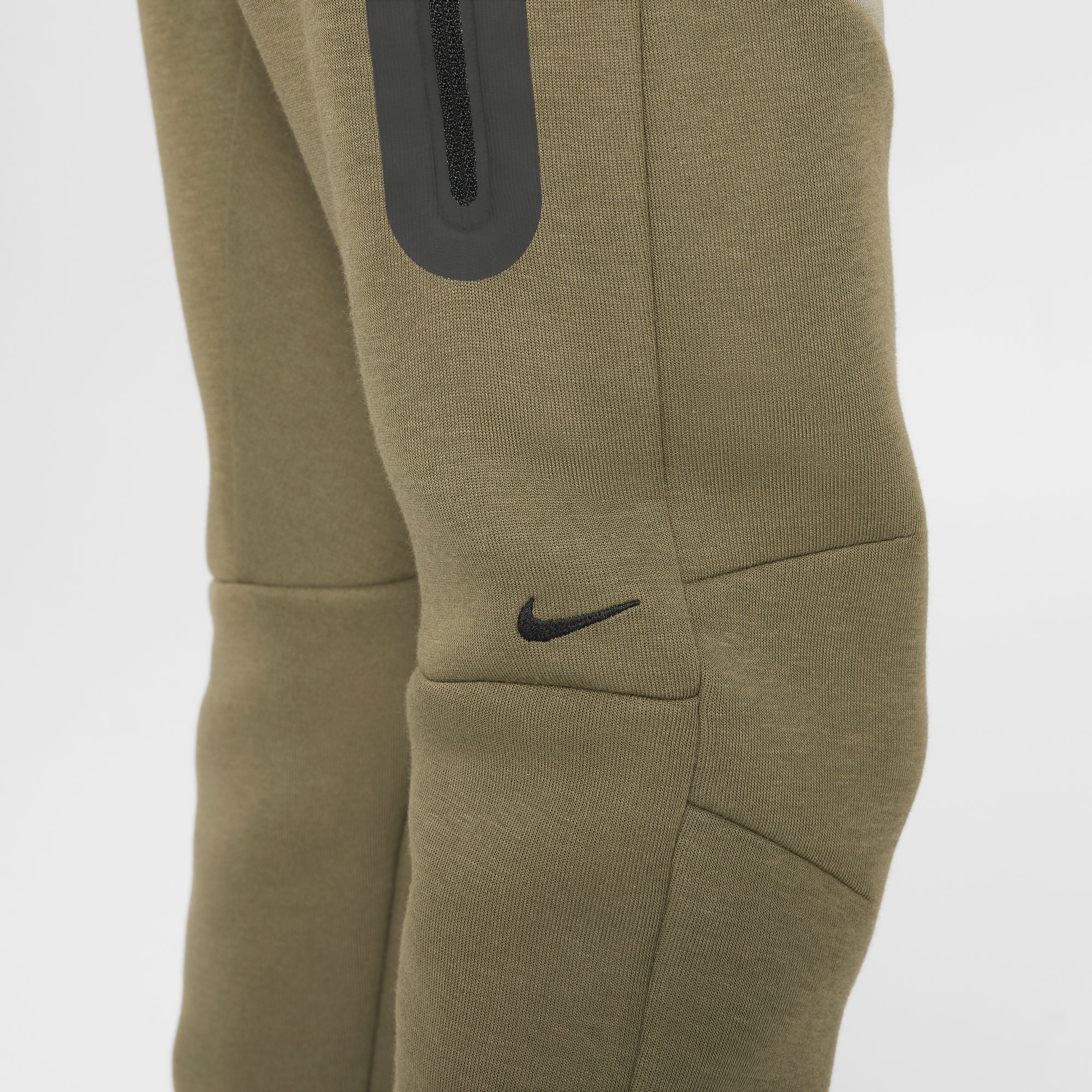 Nike Big Kids Tech Fleece Joggers - Medium Olive