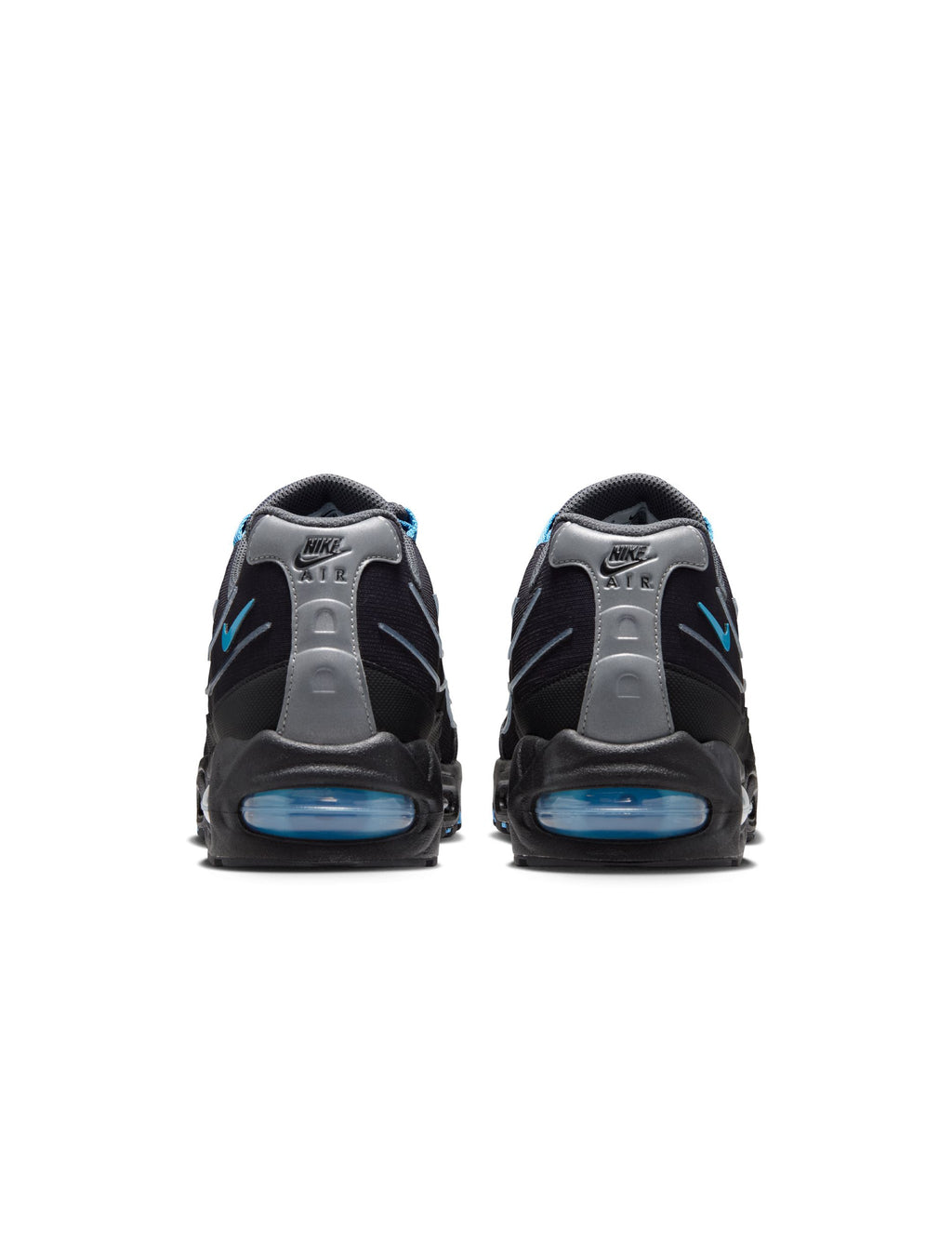 Nike Mens Air Max 95 Tech - Black/University Blue