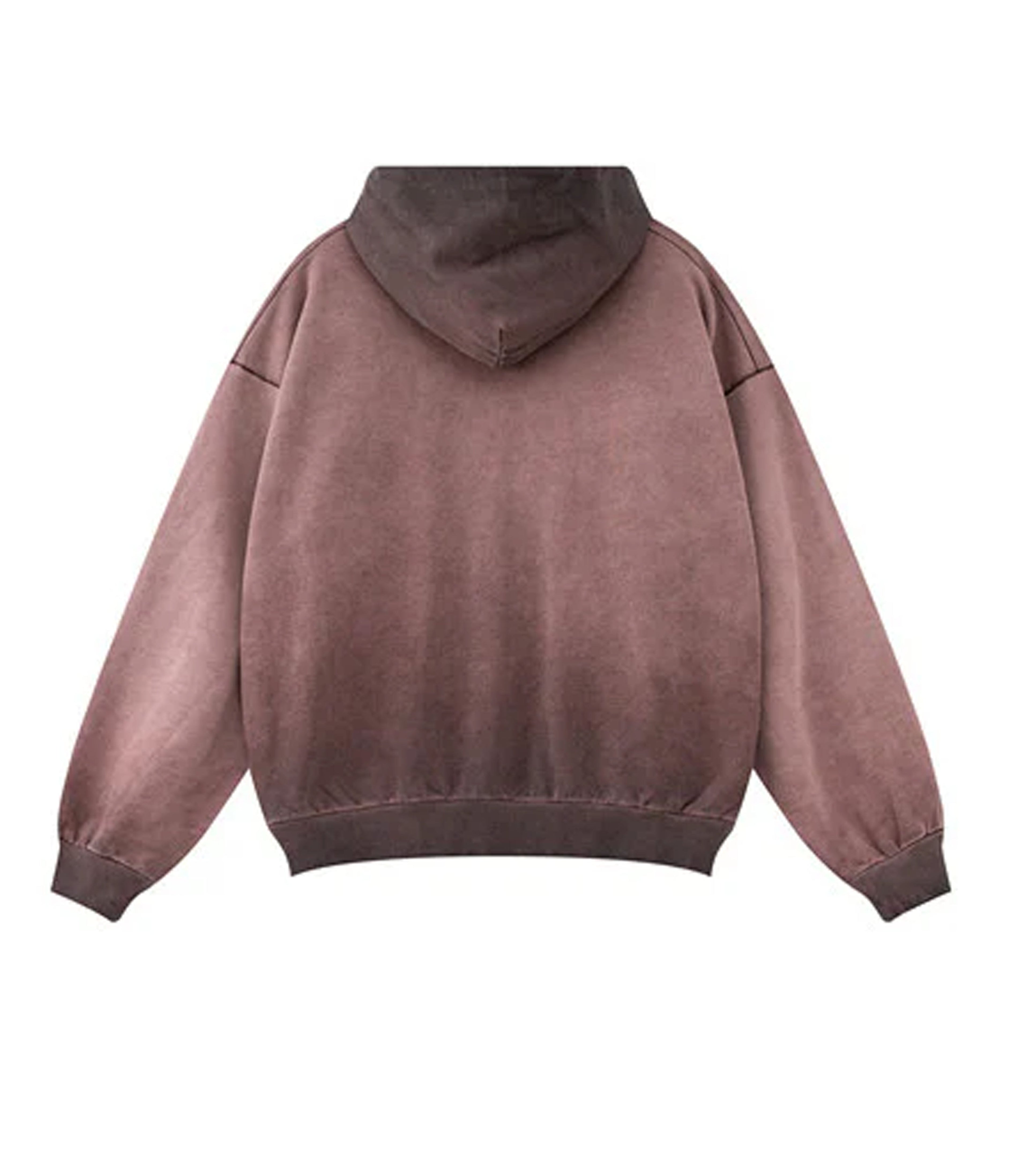 BROWN SUNFADE HOODIE