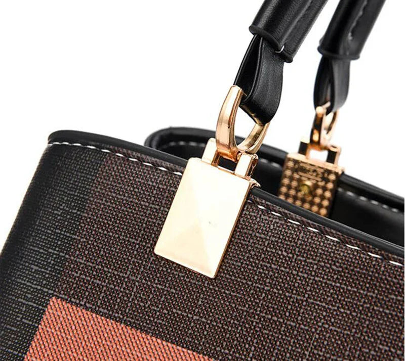 Elegant Designer Handbags for Women | PU Leather Crossbody Messenger Bag with Hairball (Girls Shoulder Bag, Top-Handle Tote)