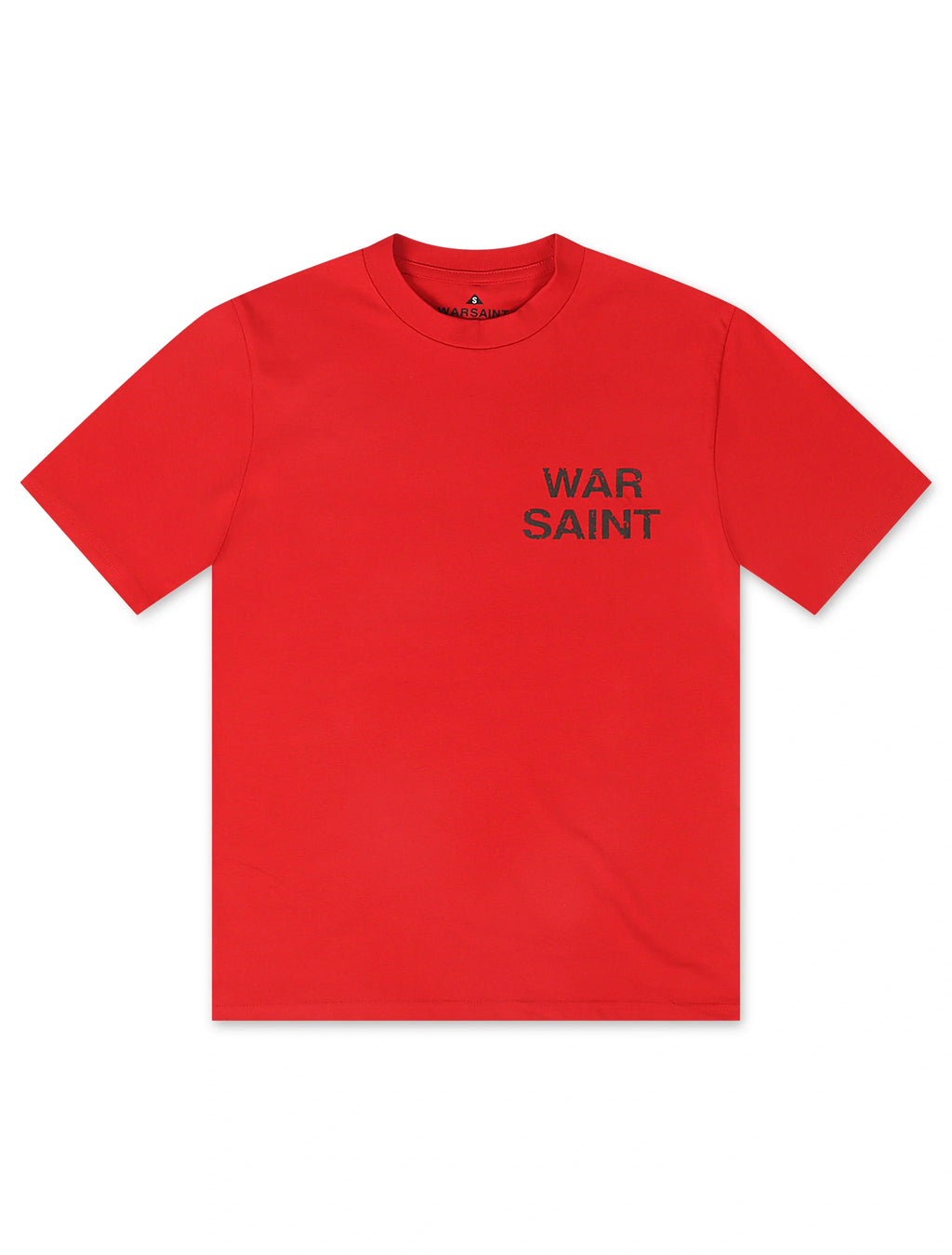 Warsaint LA Script Tee - Red/Black