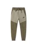 Nike Big Kids Tech Fleece Joggers - Medium Olive