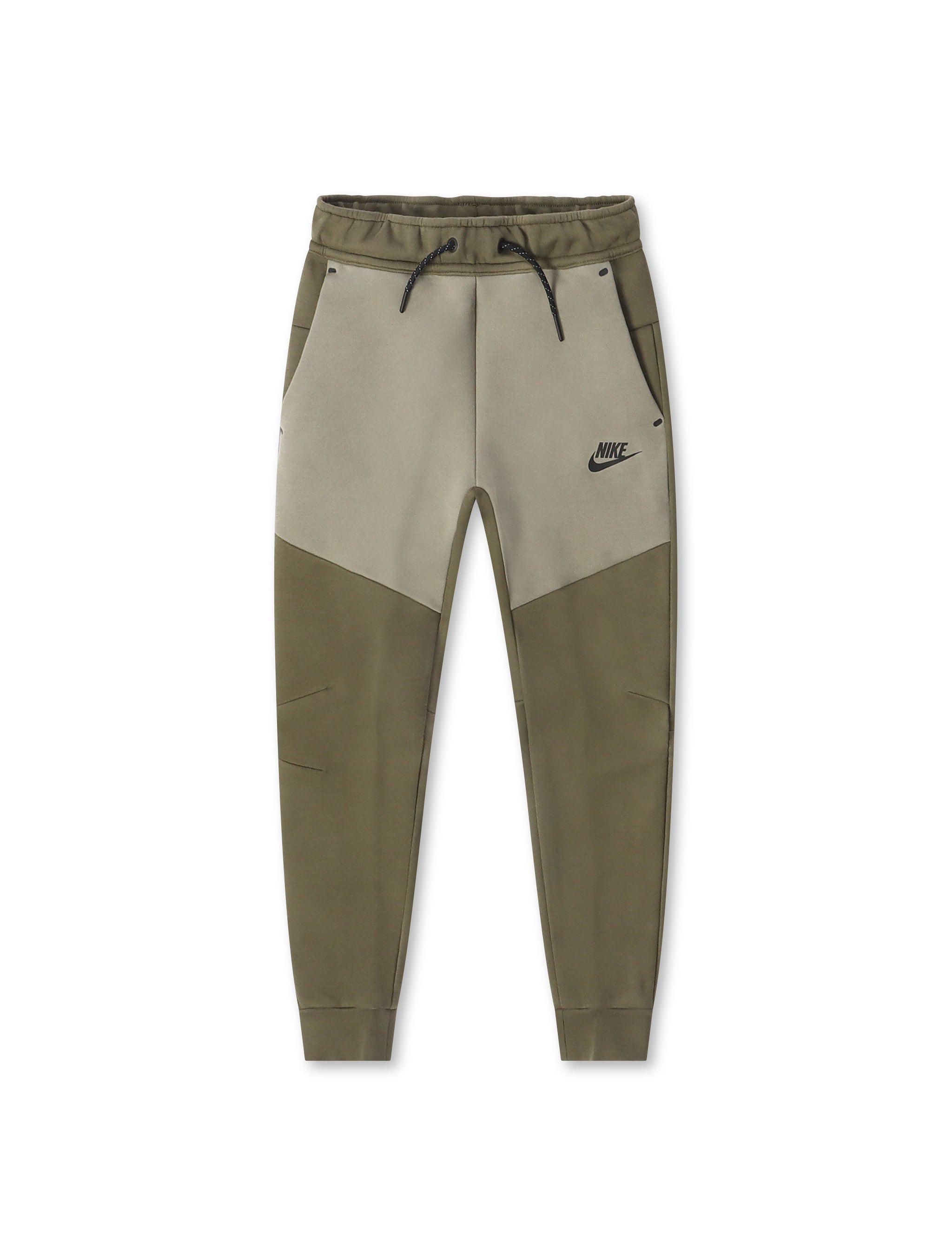 Nike Big Kids Tech Fleece Joggers - Medium Olive