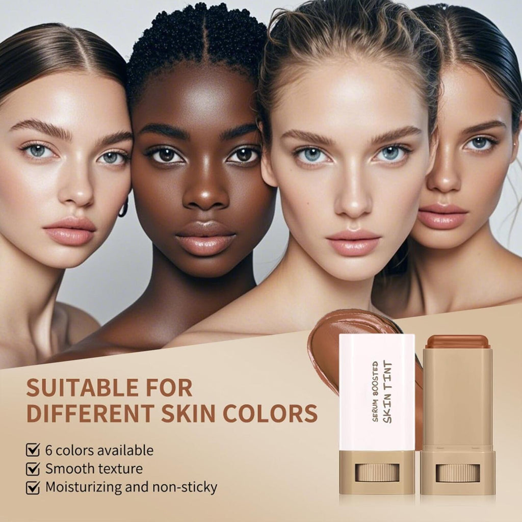 Skin Tint Beauty Balm Solid Tinted Moisturizing Serum Shade #5 Medium 18g