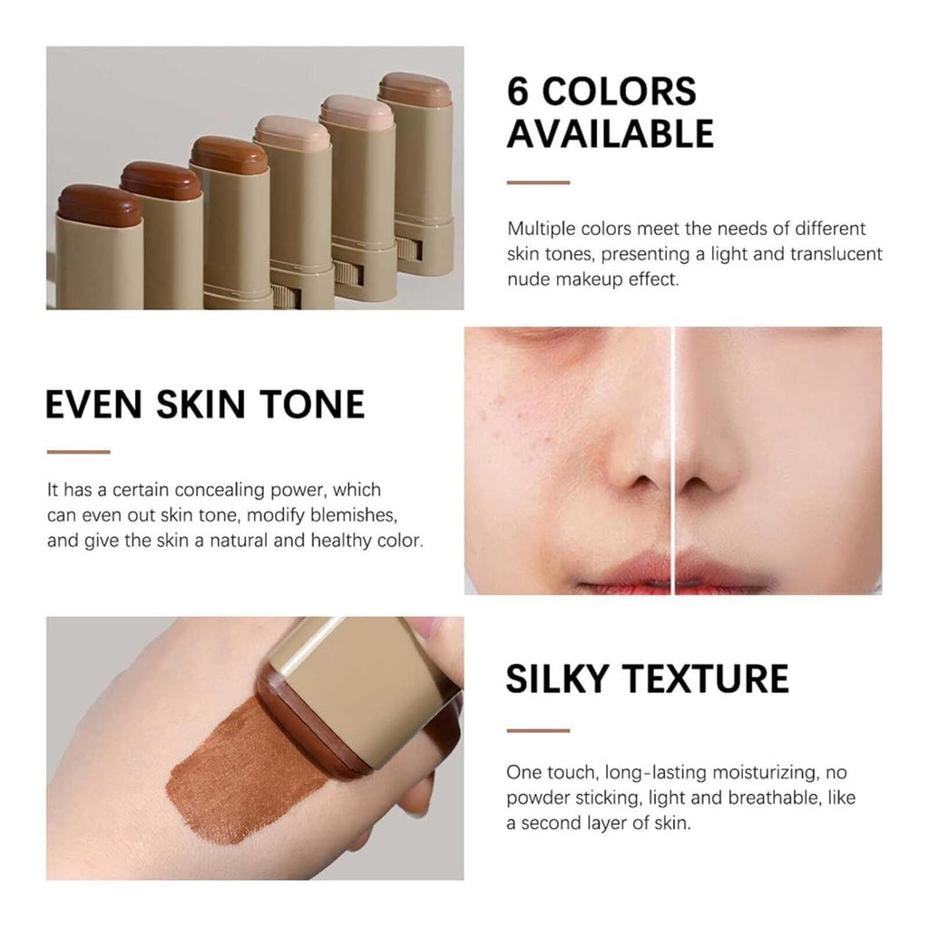Skin Tint Beauty Balm Solid Tinted Moisturizing Serum Shade #5 Medium 18g
