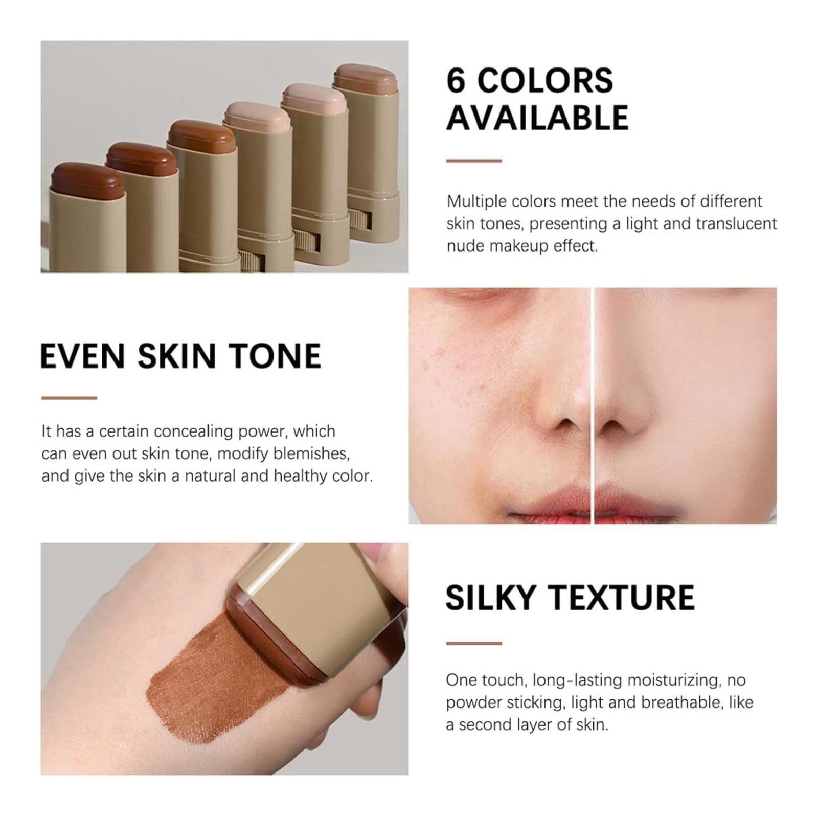 Skin Tint Beauty Balm Solid Tinted Moisturizing Serum Shade #5 Medium 18g