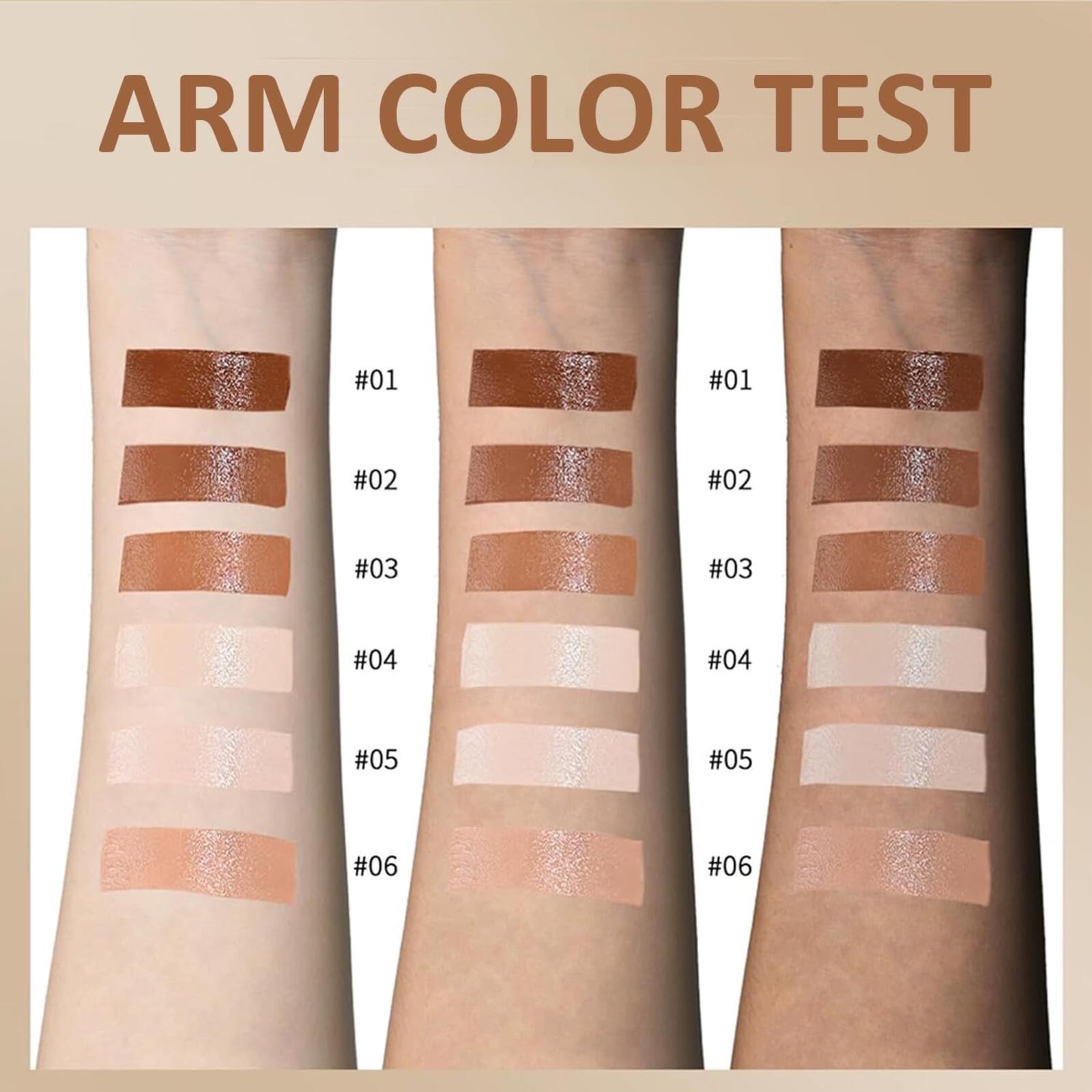 Skin Tint Beauty Balm Solid Tinted Moisturizing Serum Medium Shade 18g Color#6