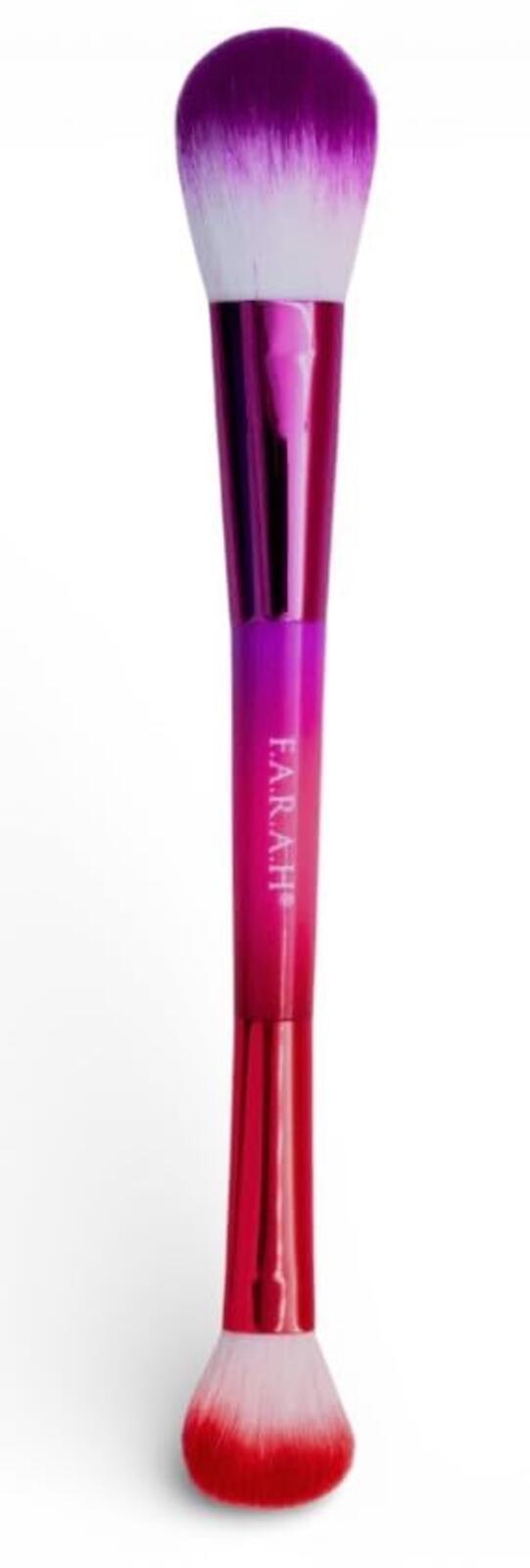 Dual-Ended Brush Duo – Blush, Highlight, Shade & Blend | Vegan Bristles | 2pc
