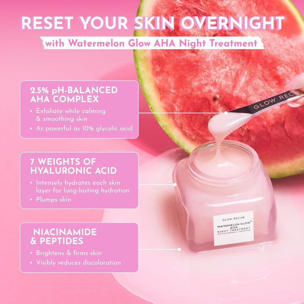 Glow Recipe Watermelon Glow AHA Night Treatment 60ml