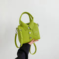 Square Compact Shoulder & Crossbody Bag | Unique Design High Quality Handbag for Women (Designer Style Bolso)