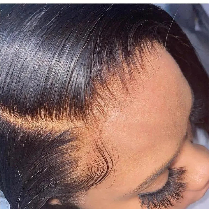 Straight HD Transparent Lace Frontal Wig | 13x4 & 4x4 Lace Closure | Pre-Plucked Human Hair