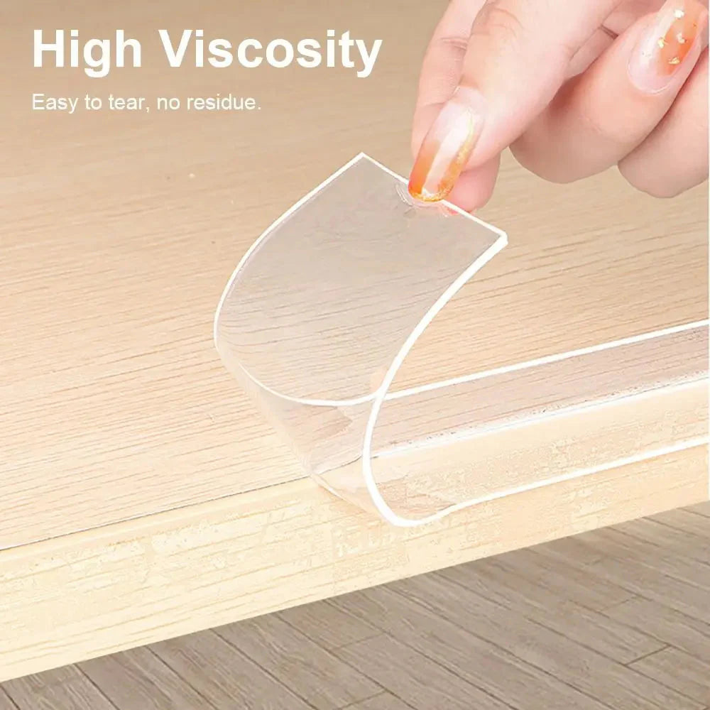 Table Edge Guard Tape – Transparent Corner Bumper