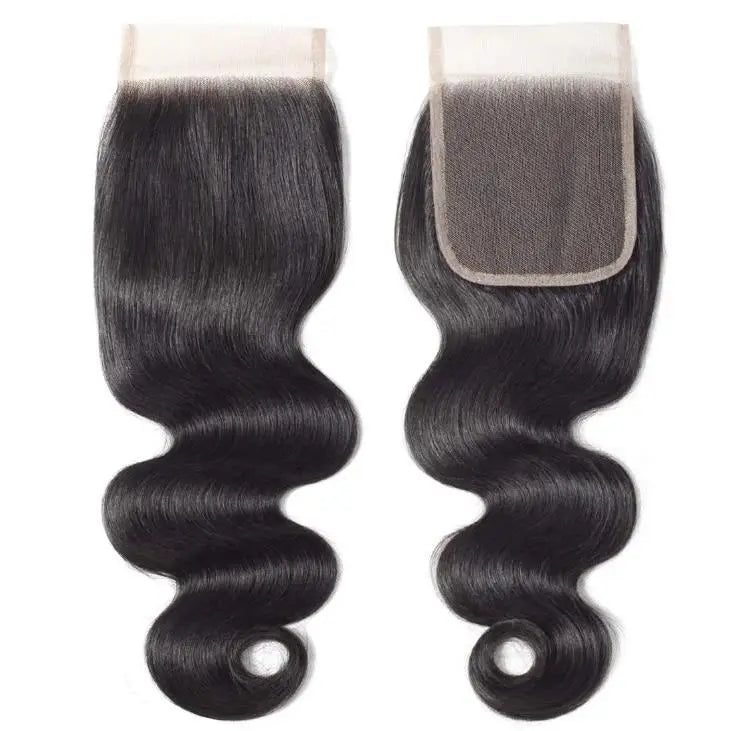 13x4 Transparent Lace Frontal | Pre-Plucked Straight & Body Wave Human Hair | Bleached Knots