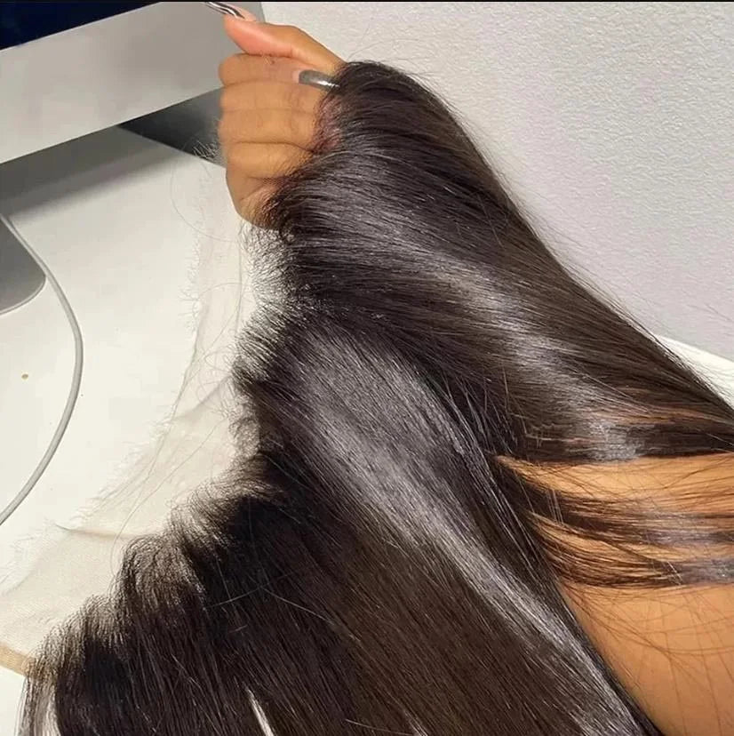 Pre-Plucked Straight & Body Wave 13x4 Transparent Lace Frontal | Remy Human Hair