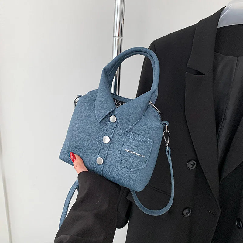 Square Compact Shoulder & Crossbody Bag | Unique Design High Quality Handbag for Women (Designer Style Bolso)