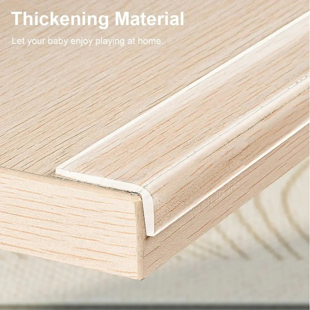 Table Edge Guard Tape – Transparent Corner Bumper