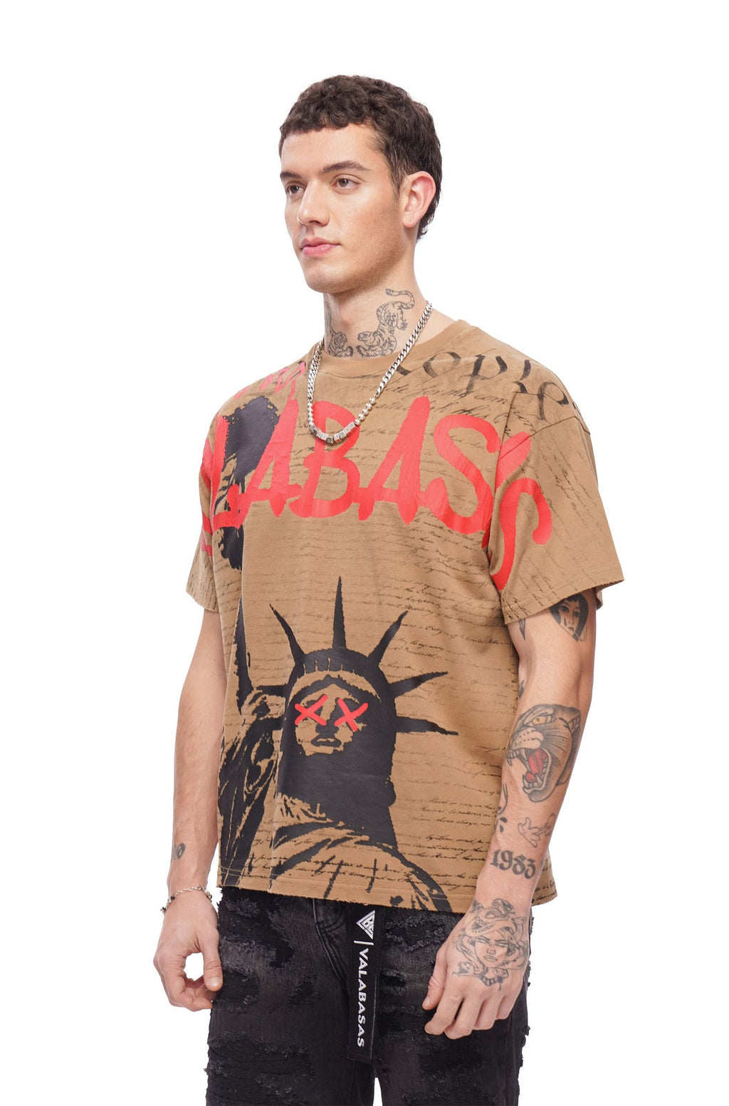 Valabasas Freedom Tee - Khaki