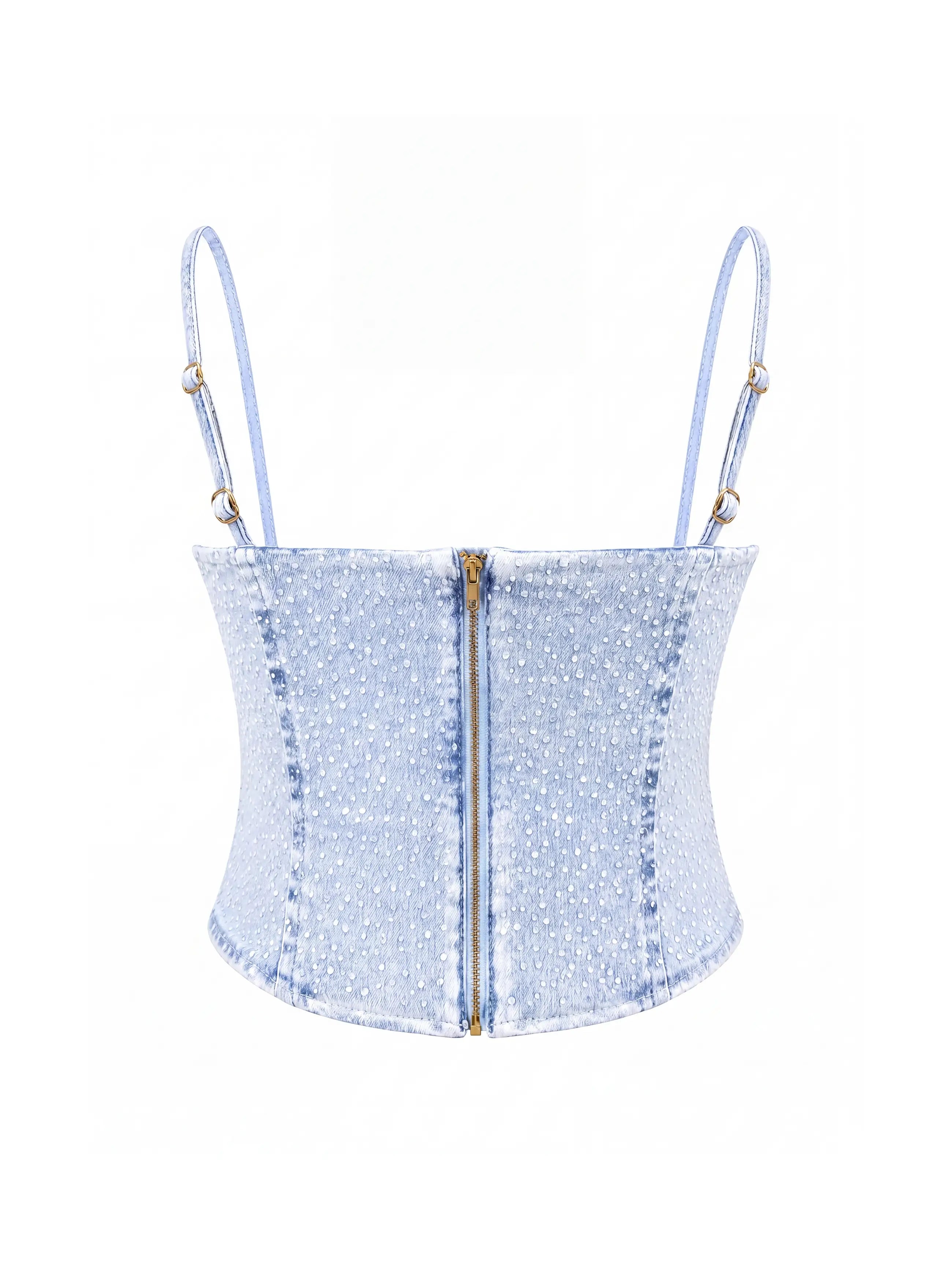 Rain On Me Corset - Medium Wash