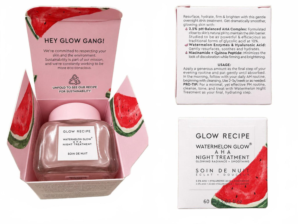 Glow Recipe Watermelon Glow AHA Night Treatment 60ml