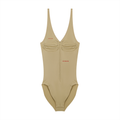Women’s Full-Zip Ruched Bodysuit