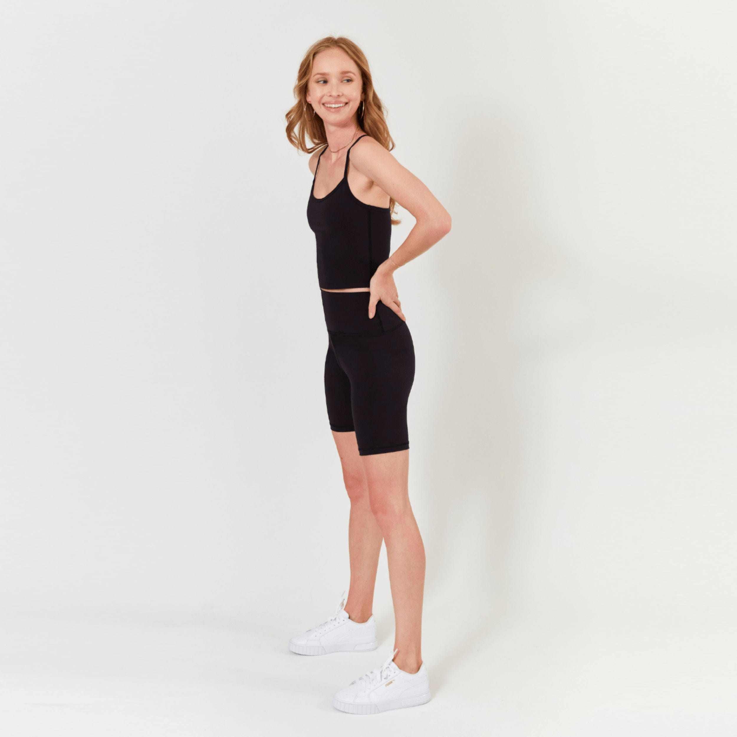 Lea Organic Cotton Cropped Tank