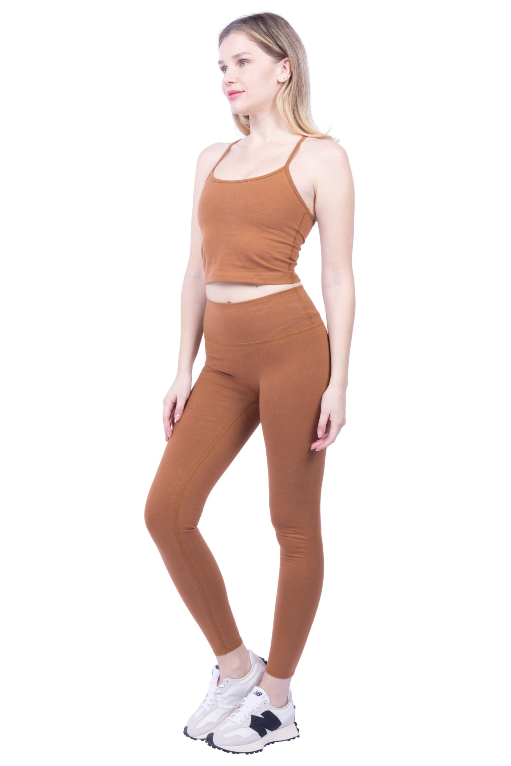 Lea Organic Cotton Cropped Tank