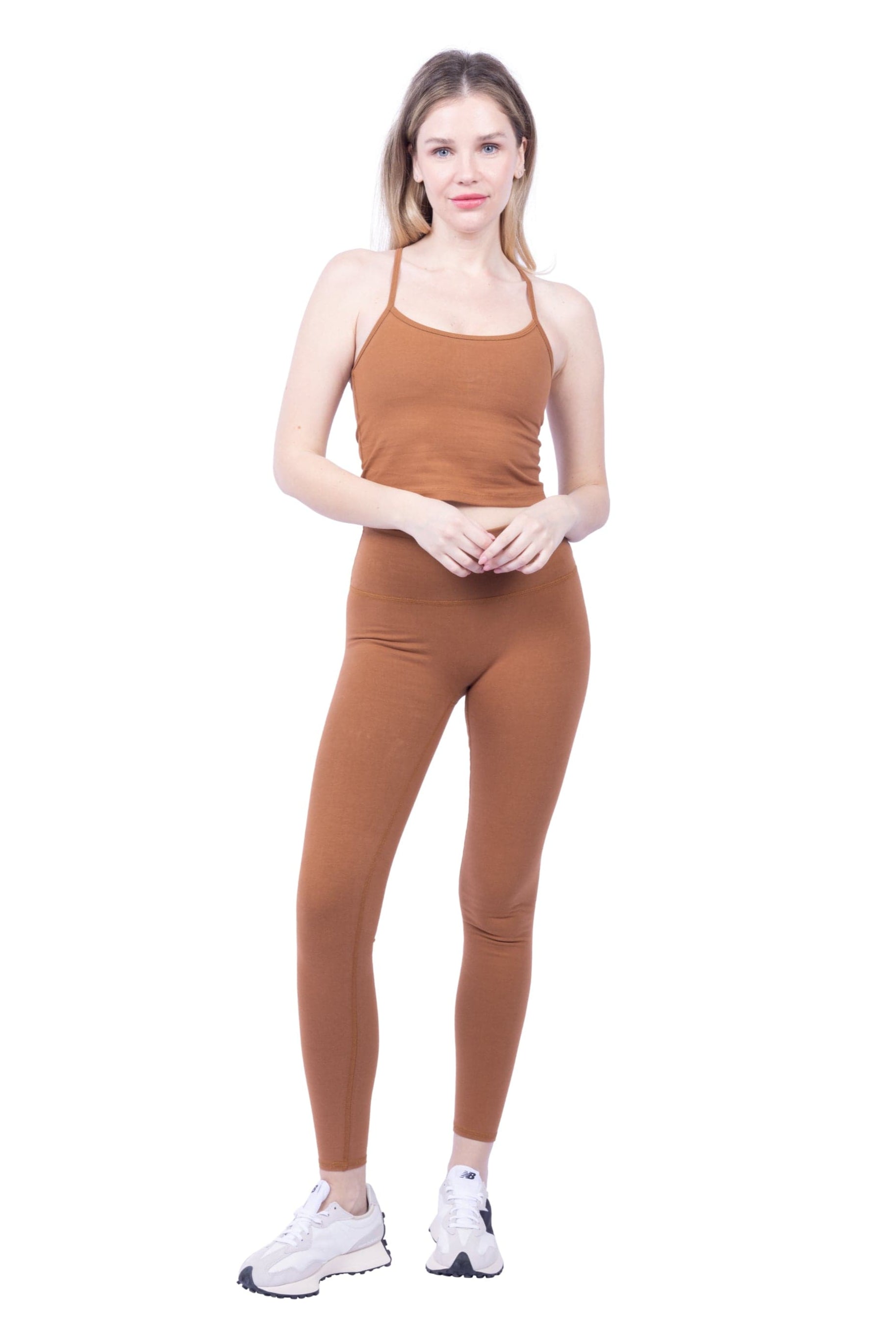 Lea Organic Cotton Cropped Tank
