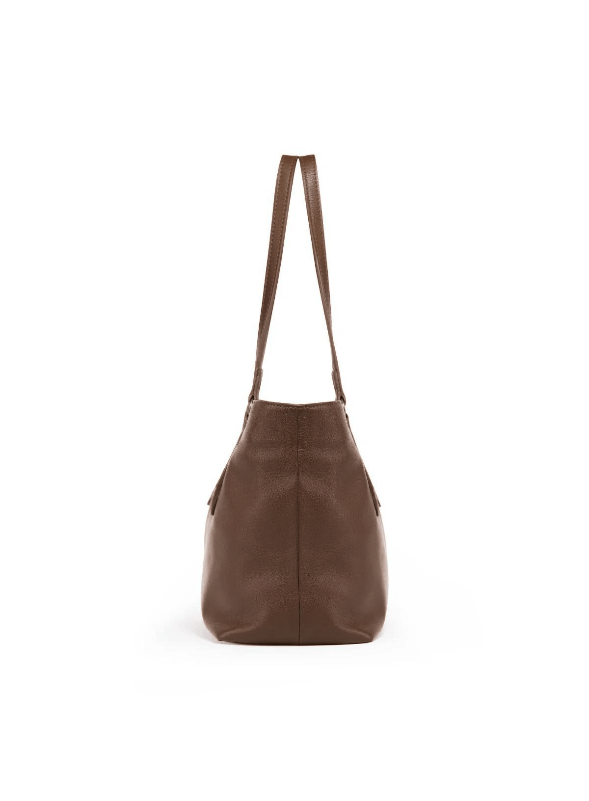 Middle Size Leather Tote