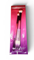 Dual-Ended Brush Duo – Blush, Highlight, Shade & Blend | Vegan Bristles | 2pc