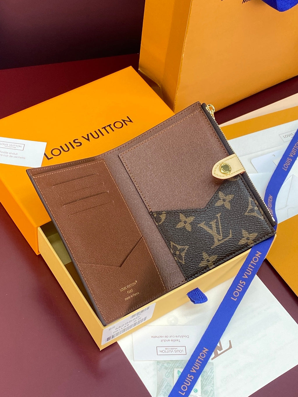 LV Passport Cover