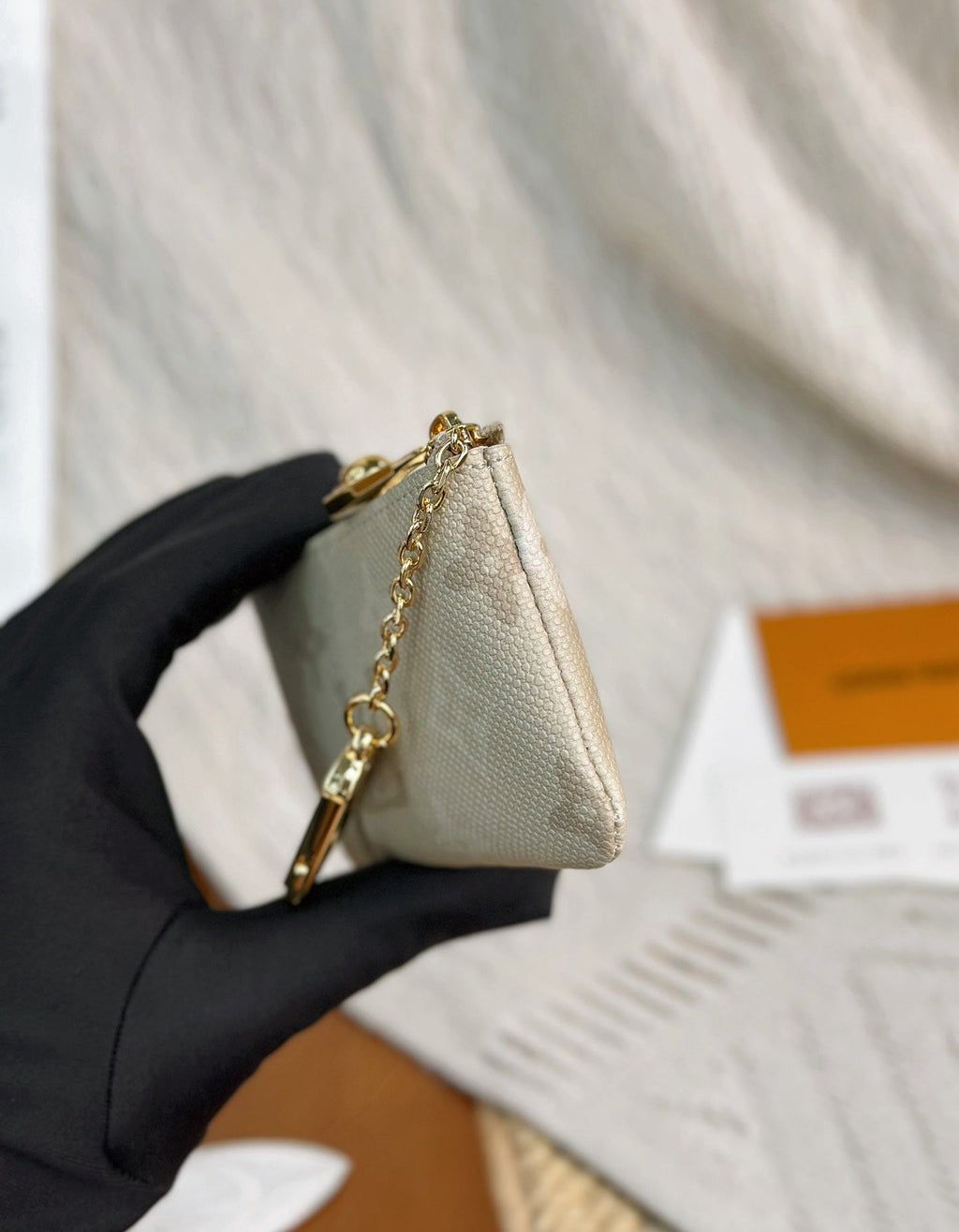 LV Key& Card Pouch